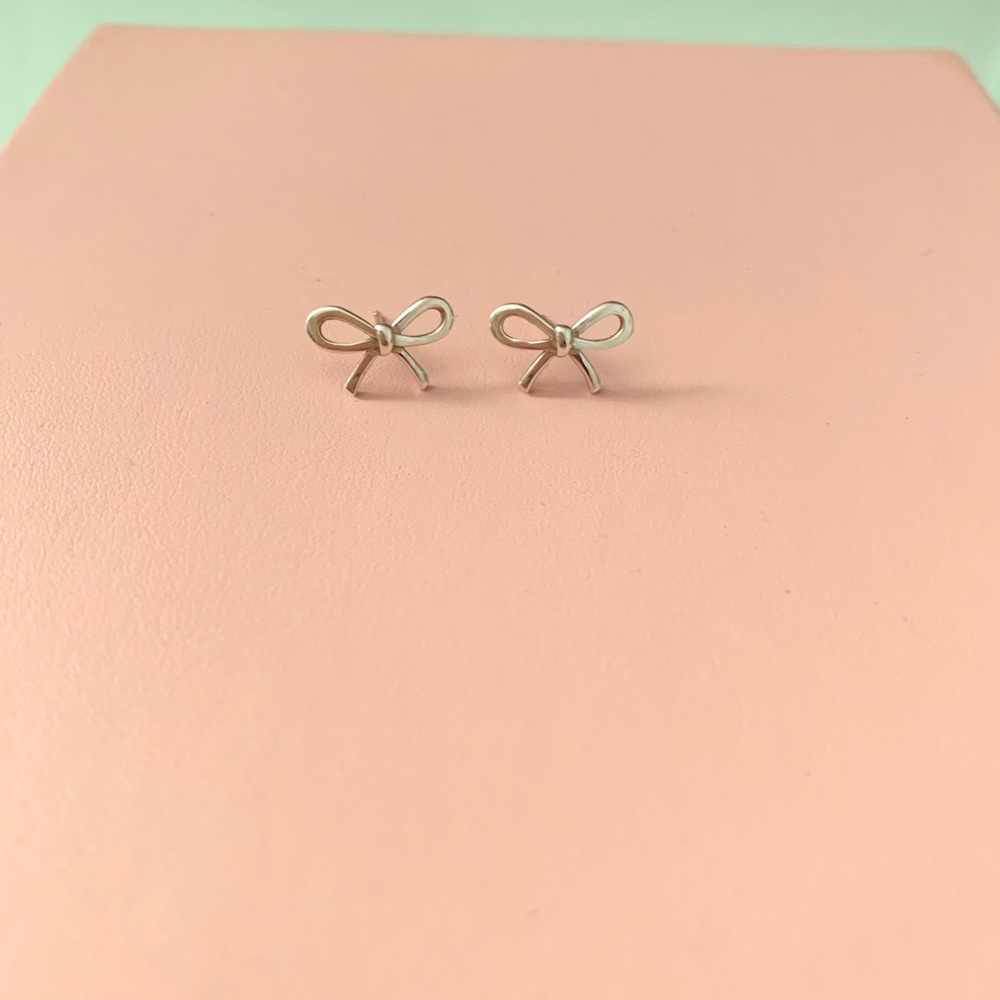 Tiffany and Co. bow earrings
